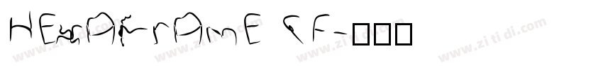 Hexaframe CF字体转换